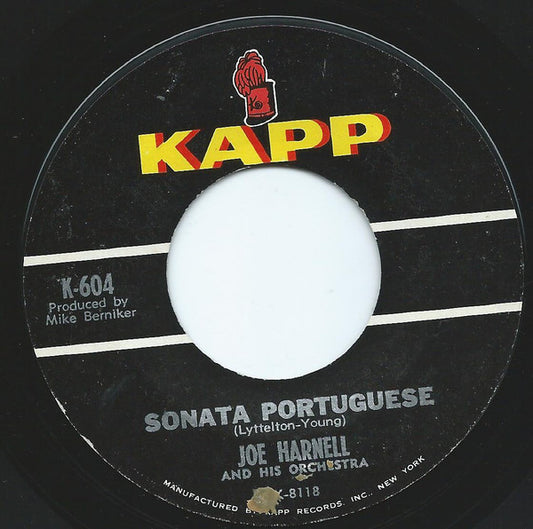 Joe Harnell & His Orchestra : Sonata Portuguese / I'll Set My Love To Music (7", Single)