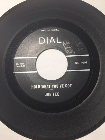 Joe Tex : Hold What You've Got / Fresh Out Of Tears (7", Single)