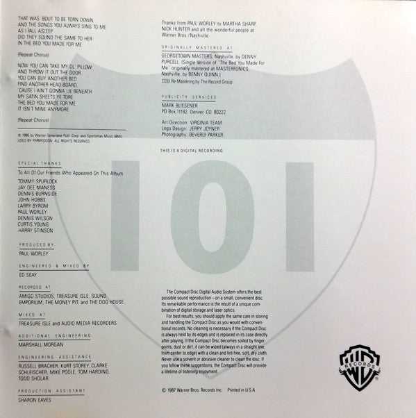 Highway 101 : Highway 101 (CD, Album, Club)