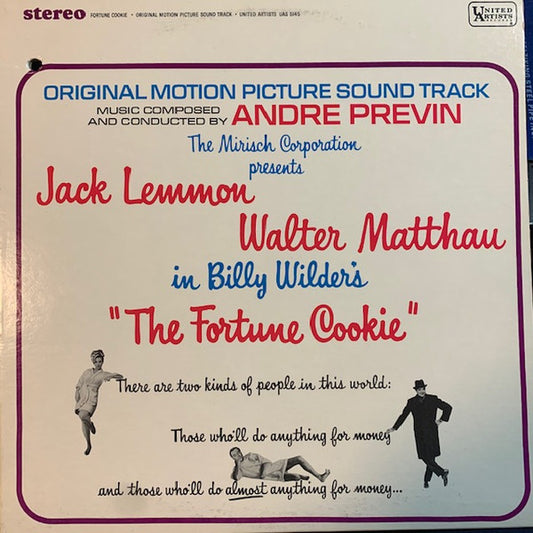 André Previn : The Fortune Cookie:  Original Motion Picture Sound Track (LP, Album)