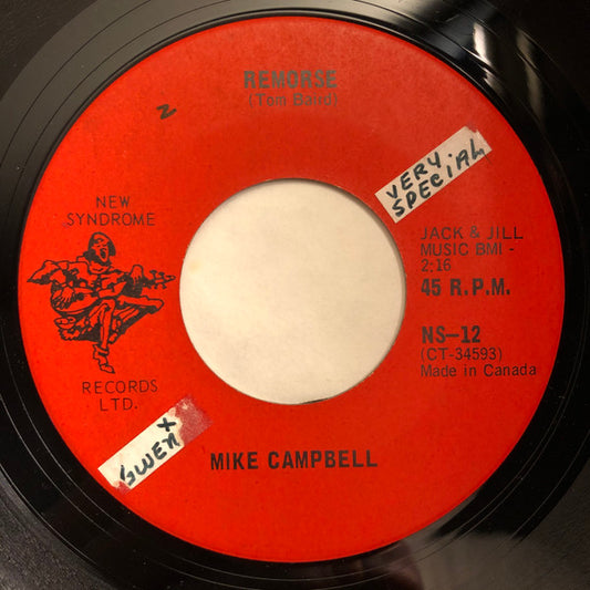 Mike Campbell (26) : Remorse (7", Single)