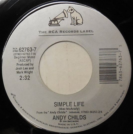 Andy Childs (2) : Simple Life (7", Single)