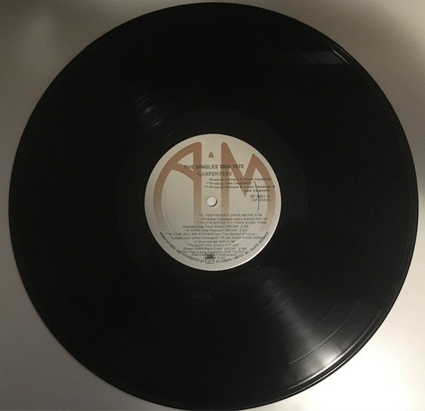 Carpenters : The Singles 1969-1973 (LP, Album, Comp, Gat)