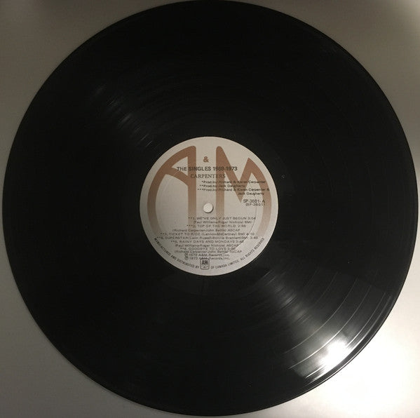 Carpenters : The Singles 1969-1973 (LP, Album, Comp, Gat)