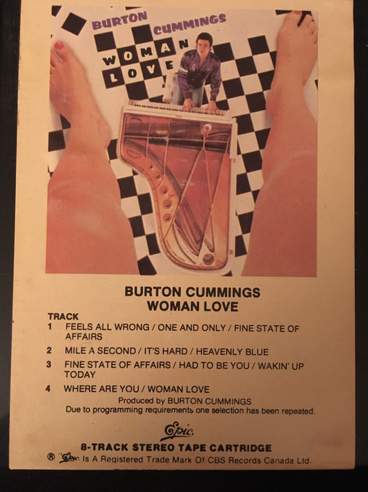 Burton Cummings : Woman Love (8-Trk, Album)