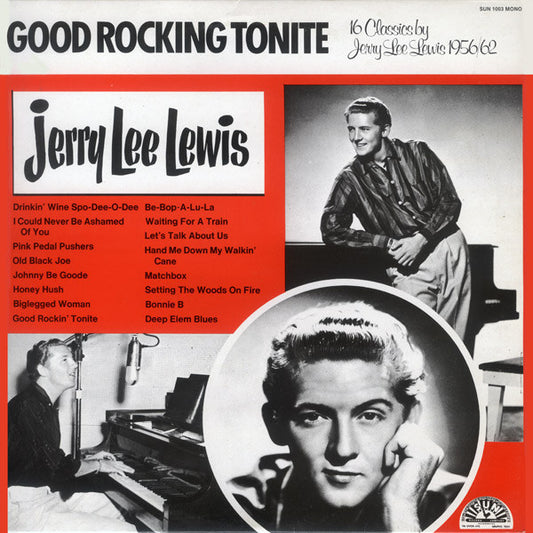 Jerry Lee Lewis : Good Rocking Tonite (LP, Album, Comp, Mono)