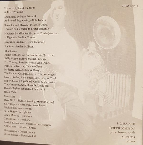 Big Sugar : Five Hundred Pounds (CD, Album)