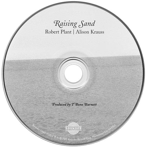 Robert Plant | Alison Krauss : Raising Sand (CD, Album, Tri)