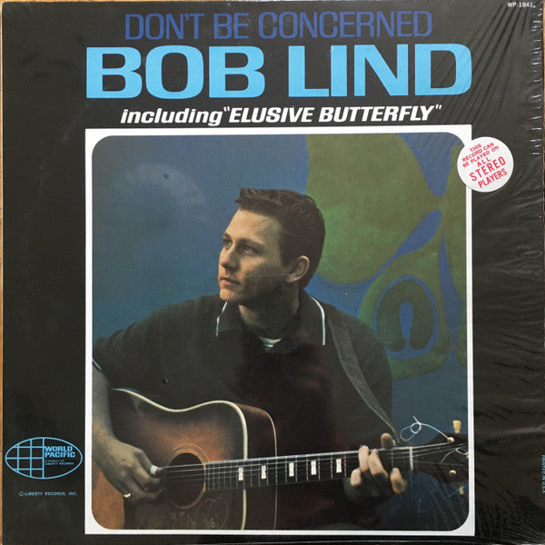 Bob Lind : Don't Be Concerned (LP, Album, Mono, 1st)