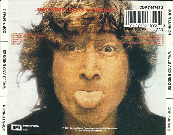 John Lennon : Walls And Bridges (CD, Album, M/Print, RE)