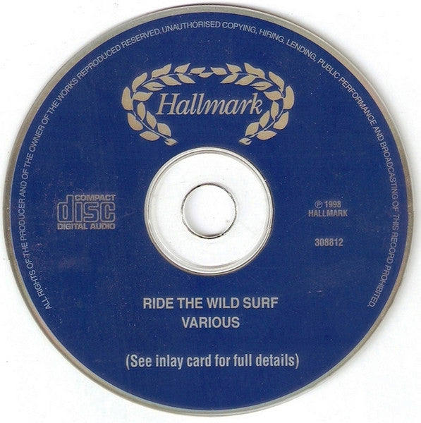 Various : Ride The Wild Surf (CD, Comp)