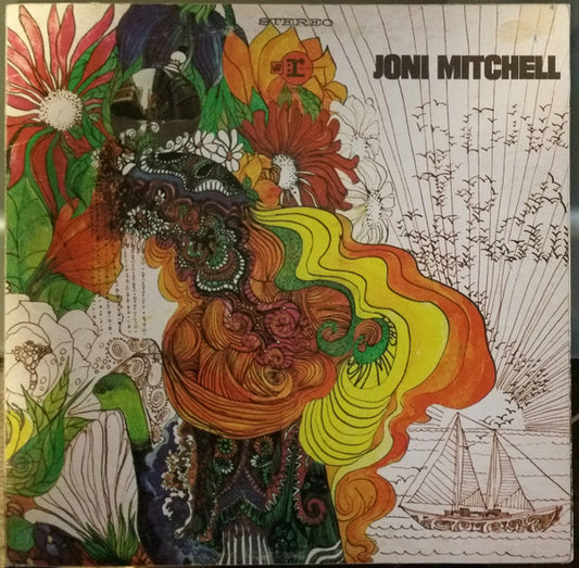 Joni Mitchell : Song To A Seagull (LP, Album, RE)