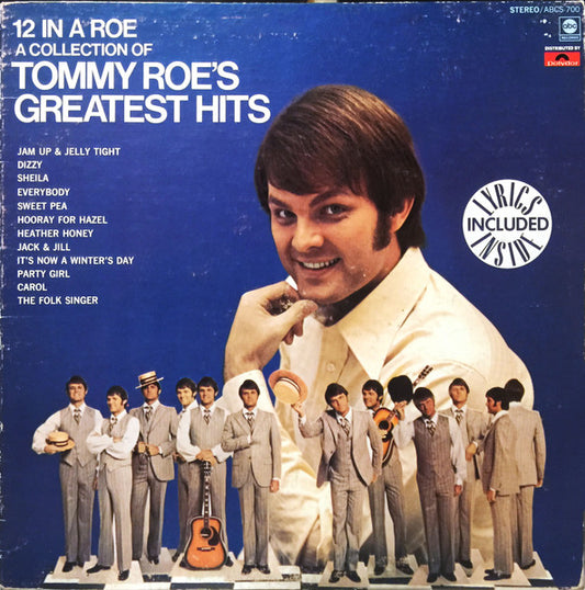 Tommy Roe : 12 In A Roe A Collection Of Tommy Roe's Greatest Hits (LP, Comp)