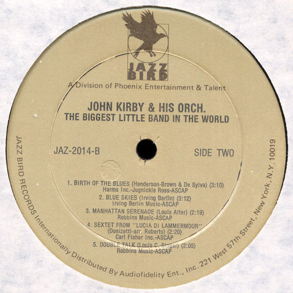 John Kirby And His Orchestra : The Biggest Little Band In The Land (LP, Comp)
