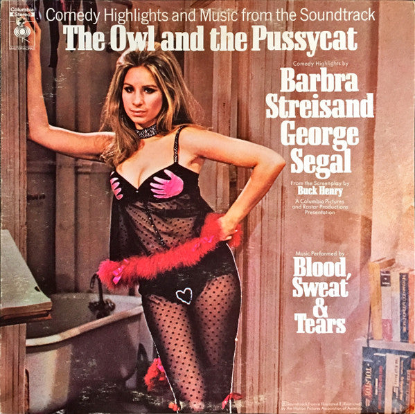 Barbra Streisand, George Segal, Blood, Sweat And Tears : The Owl And The Pussycat (Comedy Highlights And Music From The Soundtrack) (LP, Album)