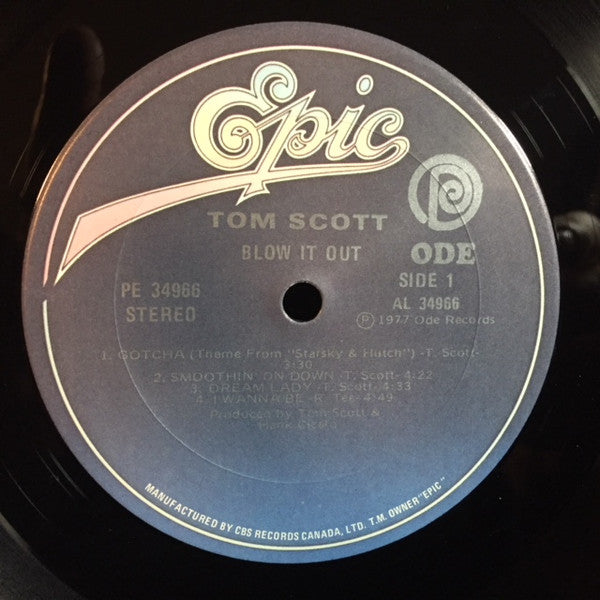 Tom Scott : Blow It Out (LP, Album, RE)