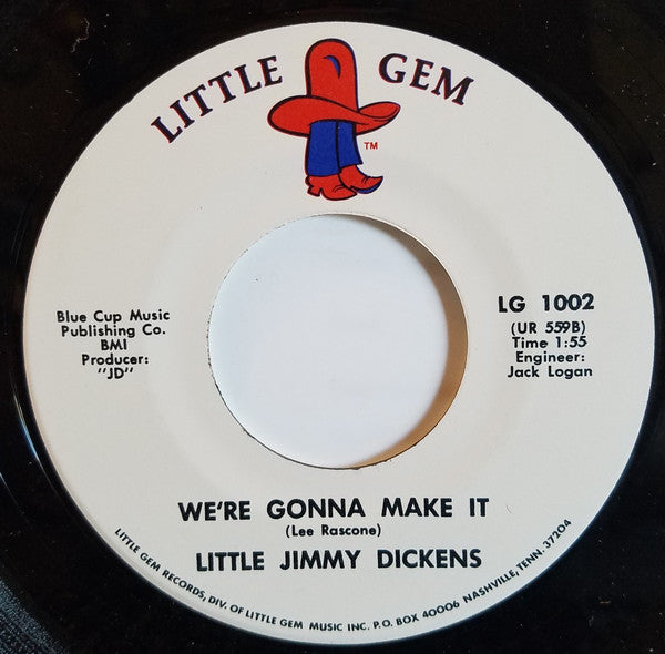 Little Jimmy Dickens : Raggedy Ann  (7", Single)
