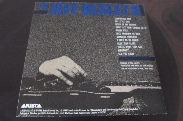 The Jeff Healey Band : See The Light (CD, Album)