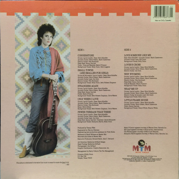 Holly Dunn : Cornerstone (LP, Album)