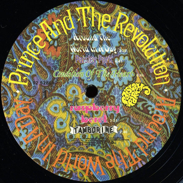 Prince And The Revolution : Around The World In  A Day (LP, Album, Gat)