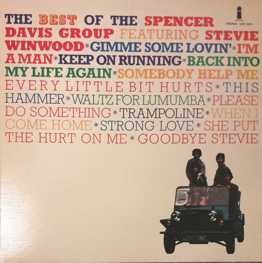 The Spencer Davis Group Featuring Steve Winwood : The Best Of The Spencer Davis Group Featuring Stevie Winwood (LP, Comp, RP)