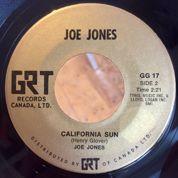 Joe Jones (2) : You Talk Too Much (7")