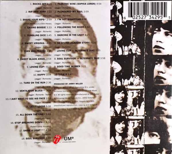 The Rolling Stones : Exile On Main St (CD, Album, RE, RM + CD, Album + Dlx)