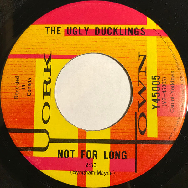 The Ugly Ducklings : Postman's Fancy / Not For Long (7")