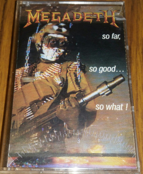 Megadeth : So Far, So Good... So What! (Cass, Album, Club, RE)