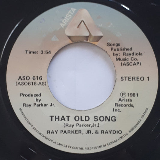 Ray Parker Jr. & Raydio* : That Old Song / Old Pro (7", Single)