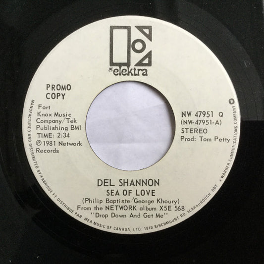 Del Shannon : Sea Of Love (7", Single, Promo)