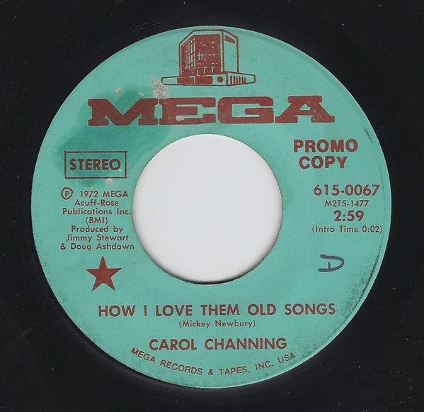 Carol Channing : How I Love Them Old Songs (7", Single, Promo)