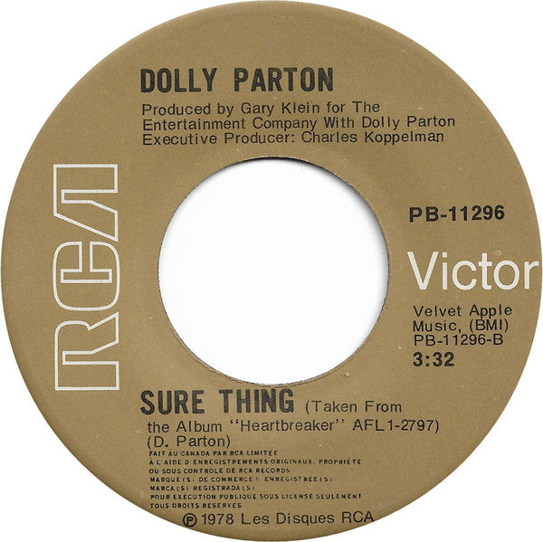 Dolly Parton : Heartbreaker (7", Single)