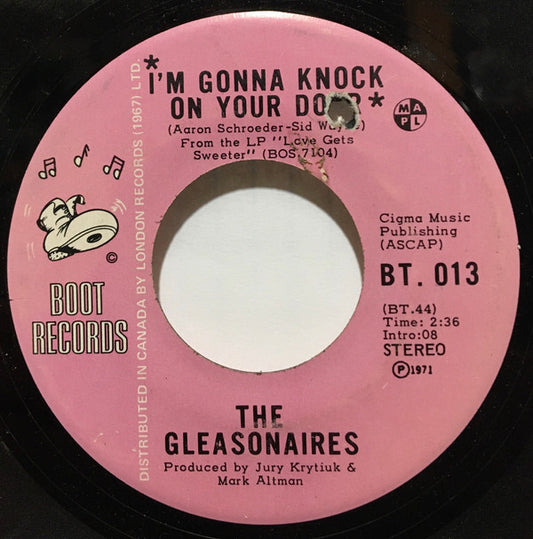The Gleasonaires : I'm Gonna Knock On Your Door (7", Single)