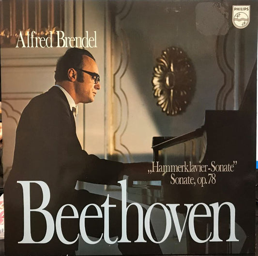 Alfred Brendel, Ludwig van Beethoven : „Hammerklavier-Sonate” / Sonate, Op.78 (LP, RP, Red)