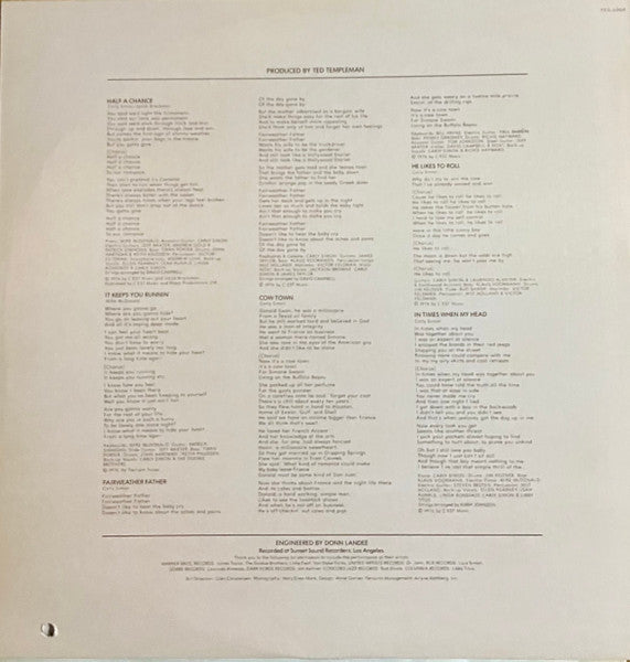 Carly Simon : Another Passenger (LP, Album, Lab)