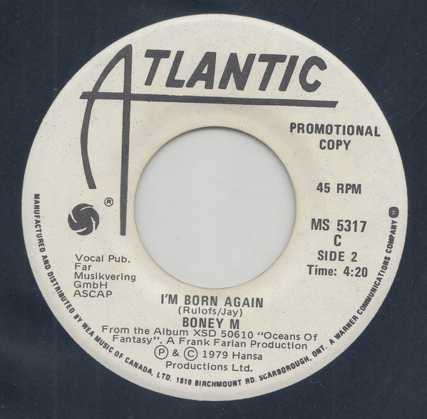 Boney M* : Bahama Mama (7", Promo)