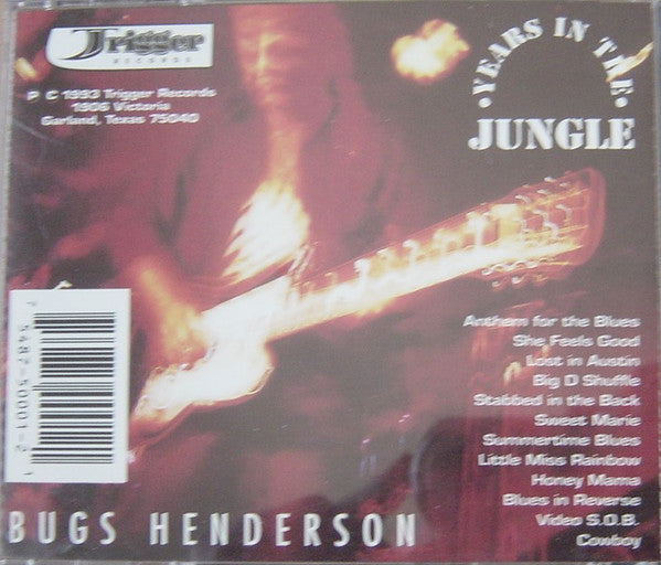 Bugs Henderson : Years In The Jungle (CD, Album)