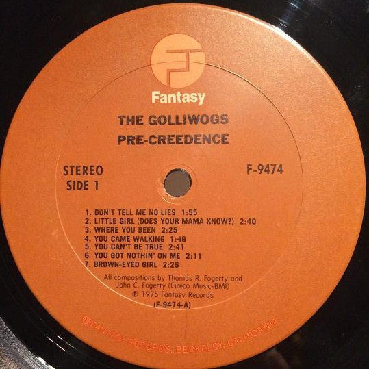 The Golliwogs : Pre-Creedence (LP, Comp)
