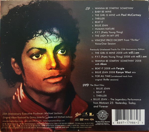 Michael Jackson : Thriller 25 (CD, Album, Ltd, RE + DVD-V, NTSC, All)