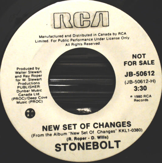 Stonebolt : New Set Of Changes (7", Single, Promo)