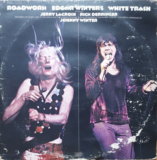 Edgar Winter's White Trash : Roadwork (2xLP, Album, RE, Gat)