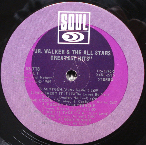 Junior Walker & The All Stars : Greatest Hits (LP, Comp, Ind)