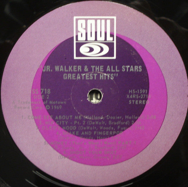 Junior Walker & The All Stars : Greatest Hits (LP, Comp, Ind)