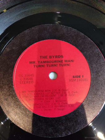 The Byrds : Mr. Tambourine Man / Turn! Turn! Turn! (2xLP, Comp, Gat)