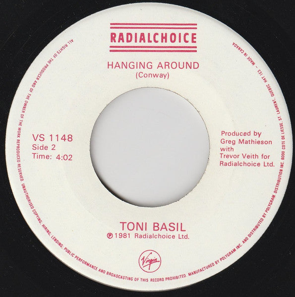 Toni Basil : Mickey (7", Single)