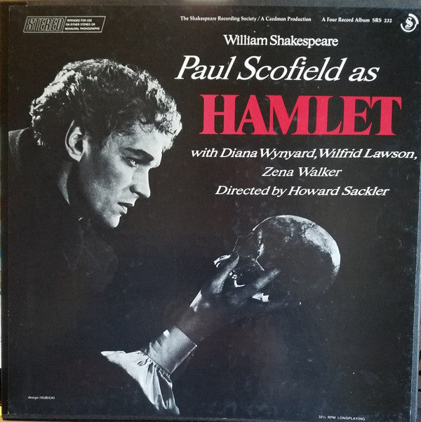 William Shakespeare, Paul Scofield : Hamlet (4xLP + Box)