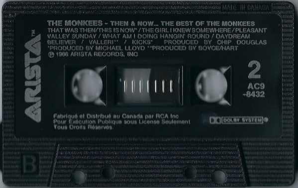 The Monkees : Then & Now... The Best Of The Monkees (Cass, Comp, Dol)
