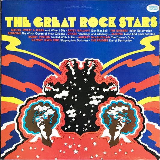 Various : The Great Rock Stars (LP, Comp)