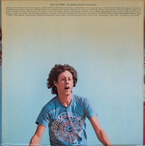 Arlo Guthrie : Running Down The Road (LP, Album)